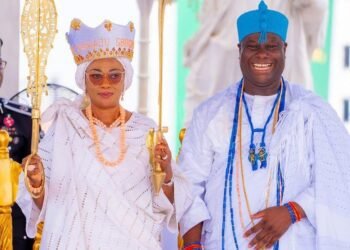 Oluremi Tinubu Receives Chieftaincy Title of Yeye Asiwaju Gbogbo Ile Oodua From Ooni of Ife