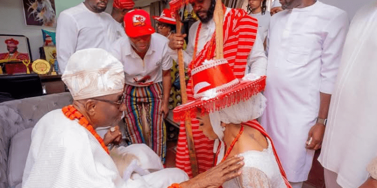 Seyi Tinubu Conferred With New Chieftaincy Title In Lagos