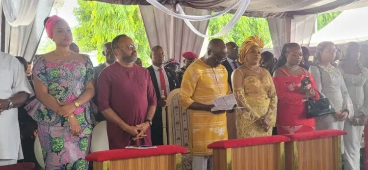 Soludo, Wife Mark 33 Years Of Marriage With Thanksgiving Mass In Anambra