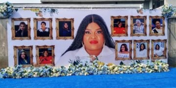 Nollywood Celebrities Attend Service Of Songs For Allwell Ademola (Video)