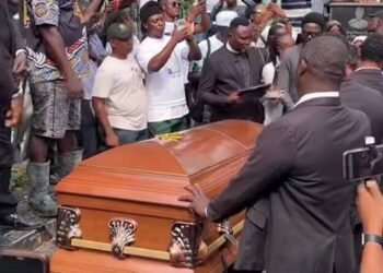 Actress Allwell Ademola Laid To Rest In Lagos (Videos)