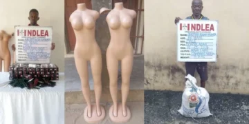 NDLEA Arrests Businessman With Tramadol Hidden Inside Mannequins