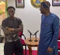 Sanwo-Olu Hosts American Streamer Kai Cenat