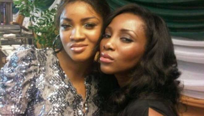 Omotola Dismisses Long-Standing Rumours Of Rift With Genevieve Nnaji