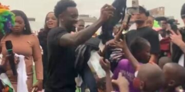 Kai Cenat Donates Books, Bags to Makoko School Children