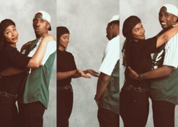 Priscilla Ojo And Juma Jux Mark First Wedding Anniversary With Iconic Photo Recreation