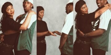 Priscilla Ojo And Juma Jux Mark First Wedding Anniversary With Iconic Photo Recreation