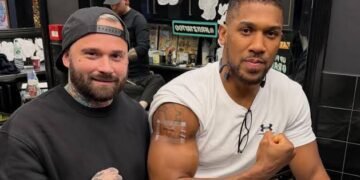 Joshua Gets Tattoo Tribute for Friends Lost in Lagos-Ibadan Crash