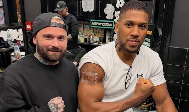 Joshua Gets Tattoo Tribute for Friends Lost in Lagos-Ibadan Crash