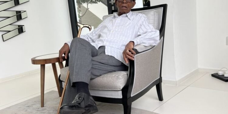 Elumelu Pays Tribute as Father-in-Law, Ex-UBA Chairman Ogbue, Dies at 99