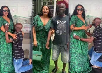 Sarah Martins Surprises Dispatch Rider Who Professed Love To Her With Luxury Lunch