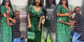 Sarah Martins Surprises Dispatch Rider Who Professed Love To Her With Luxury Lunch