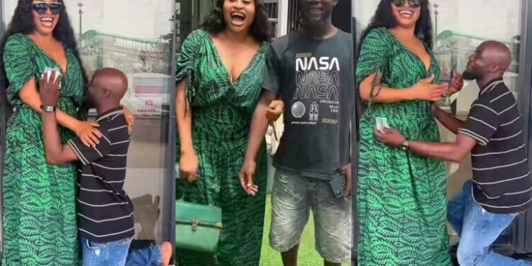 Sarah Martins Surprises Dispatch Rider Who Professed Love To Her With Luxury Lunch