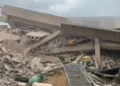 Students Escape As Lagos School Building Collapses Minutes After Evacuation