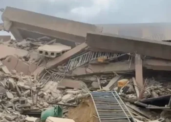 Students Escape As Lagos School Building Collapses Minutes After Evacuation