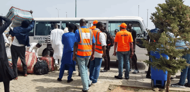 NEMA Receives 147 Nigerian Returnees From Niger Republic