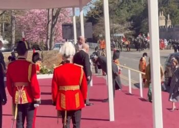 Tinubu Receives Ceremonial 42-Gun Salute at Windsor Castle, Meets King Charles