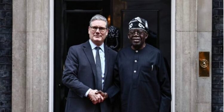 Tinubu Meets UK PM Keir Starmer Amid Historic State Visit