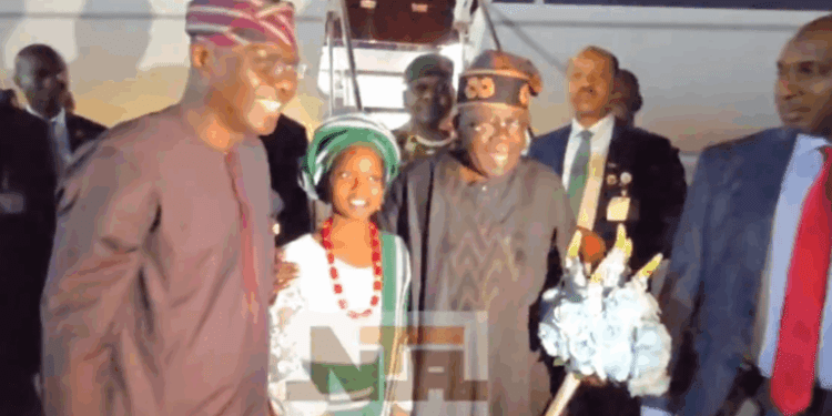 Tinubu Arrives Lagos After Meeting Plateau Attack Victims