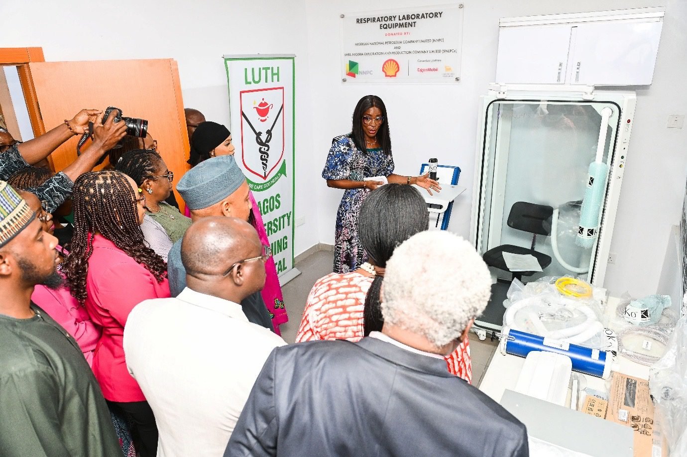 Shell/NNPC Boost Respiratory Care In Nigeria With Donation Of Key Equipment To LUTH