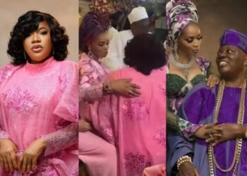 Toyin Abraham Defends Kneeling Gesture To Razaq, Shade Okoya