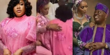 Toyin Abraham Defends Kneeling Gesture To Razaq, Shade Okoya