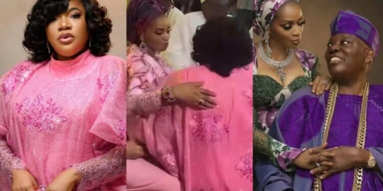 Toyin Abraham Defends Kneeling Gesture To Razaq, Shade Okoya