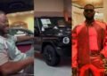 Singer Adekunle Gold Acquires New G-Wagon