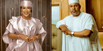 Faithia Williams, Saidi Balogun Reunite At Movie Premiere, Spark Reactions Online