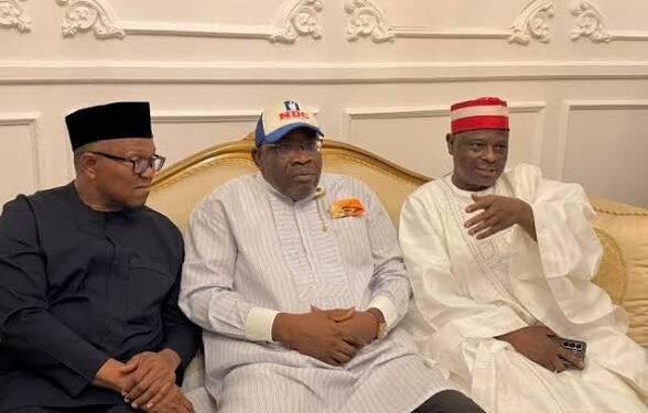 ‘We Want To Rebuild Nigeria’ — Obi, Kwankwaso Speak After Joining NDC