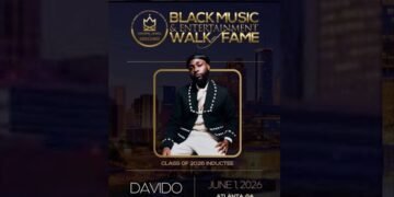 Davido Secures Spot On 2026 Entertainment Walk Of Fame
