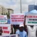 Families Of Alleged Coup Suspects Protest In Abuja