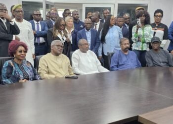 Dangote Receives Otedola, First HoldCo Executives At Lagos Refinery