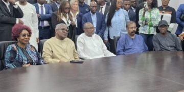 Dangote Receives Otedola, First HoldCo Executives At Lagos Refinery