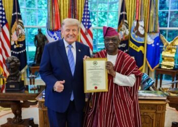 Kayode Are Assumes Office As Nigeria’s Ambassador To US, Presents Credentials To Trump