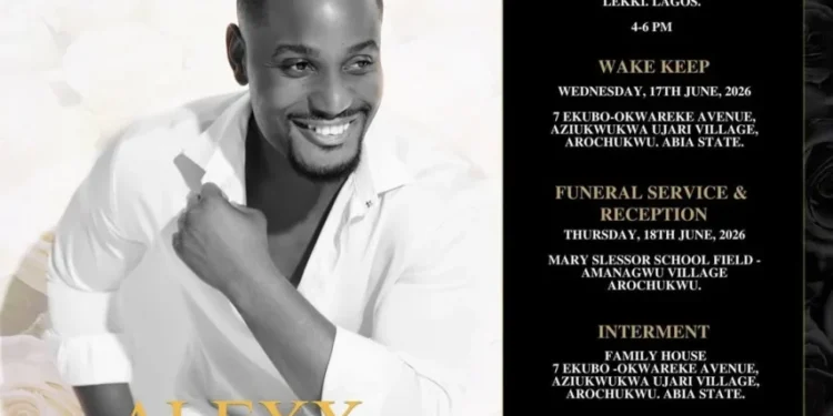 Burial Arrangements Announced For Late Nollywood Star Alexx Ekubo