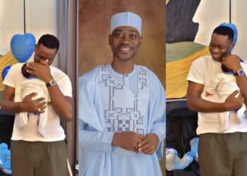 Lateef Adedimeji Celebrates First Eid As Father Of Triplets
