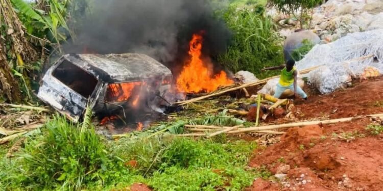 Five Burnt To Death, 10 Injured In Ogun Road Crash On Abeokuta–Lagos Expressway
