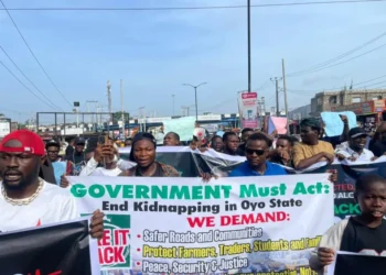 Ibadan Protesters Demand Action Over Abducted Oyo Pupils, Teachers