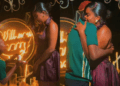 Peller Proposes To Jarvis During Romantic Event In Ghana (Video)