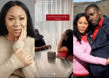 Sandra Edoho Sparks Reactions After Showing Off Mystery Man