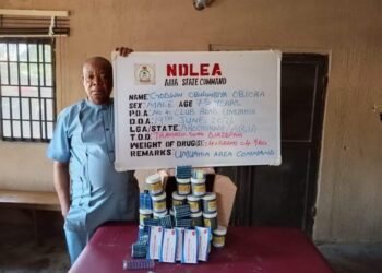 NDLEA Arrests Two Elderly Men for Allegedly Selling Drugs to Students in Abia