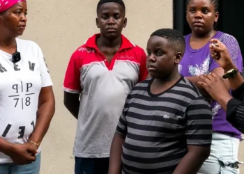 Mr Ibu’s Widow, Children Appeal For Help Over Rent, School Fees