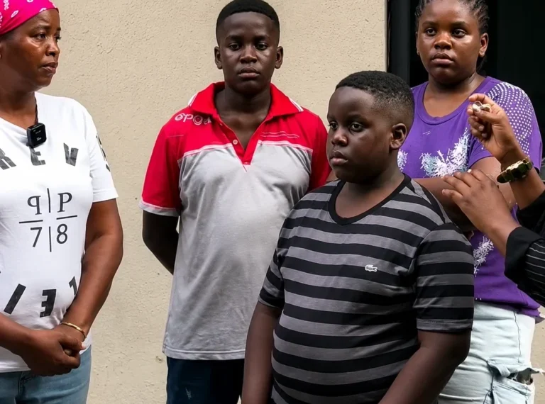 Mr Ibu’s Widow, Children Appeal For Help Over Rent, School Fees