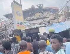 Two Confirmed Dead, 16 Rescued After Lagos Building Collapse