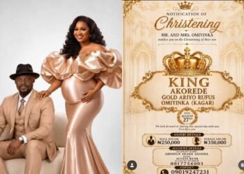 Baba Ijesha, Wife Luminee Announce Son’s Naming Ceremony