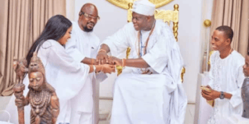Baba Ijesha Receives Chieftaincy Title, Brand-New Car From Ooni Of Ife