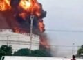 Fire Engulfs Fuel Terminal In Lagos