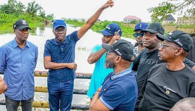 Sanwo-Olu Assesses Flood Damage Across Lagos Communities
