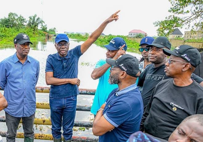 Sanwo-Olu Assesses Flood Damage Across Lagos Communities